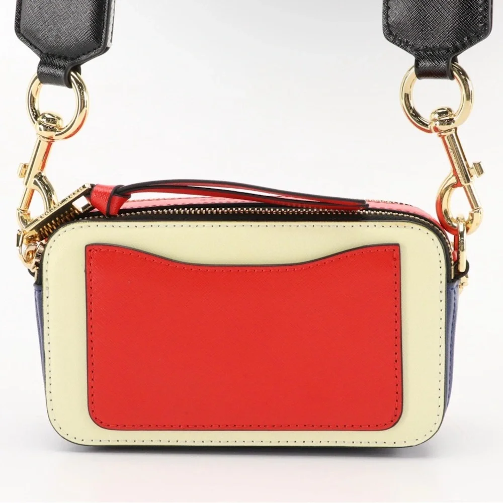 Marc Jacobs The Snapshot Camera Bag in Colorblock Saffiano Leather